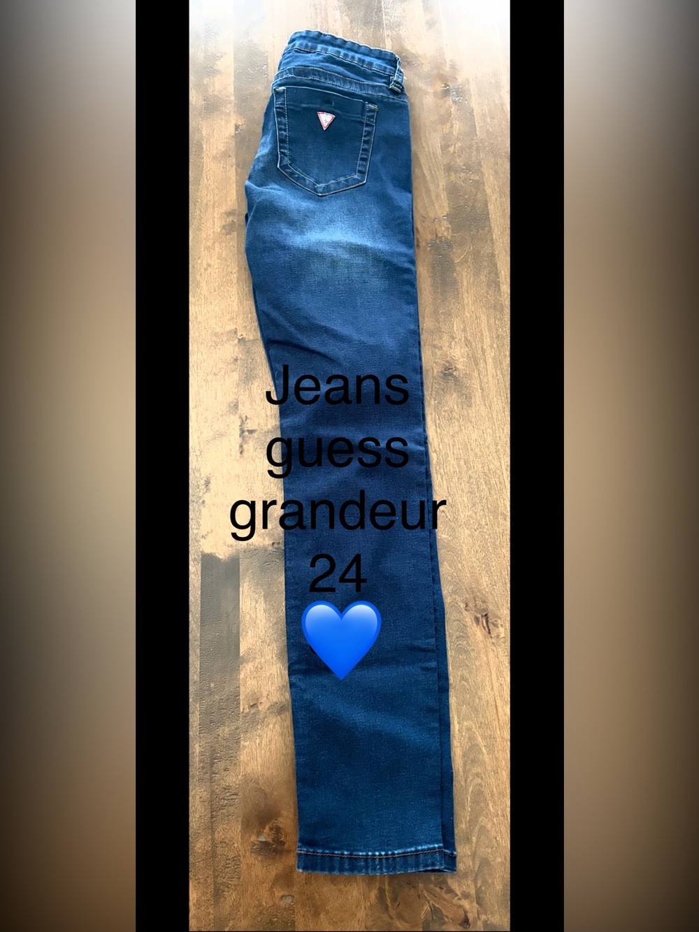 GUESS women’s Blue Skinny Jeans